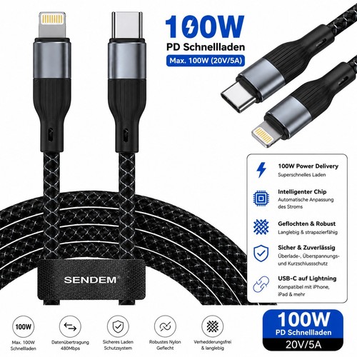 Usb schnell ladekabel für - usb, c