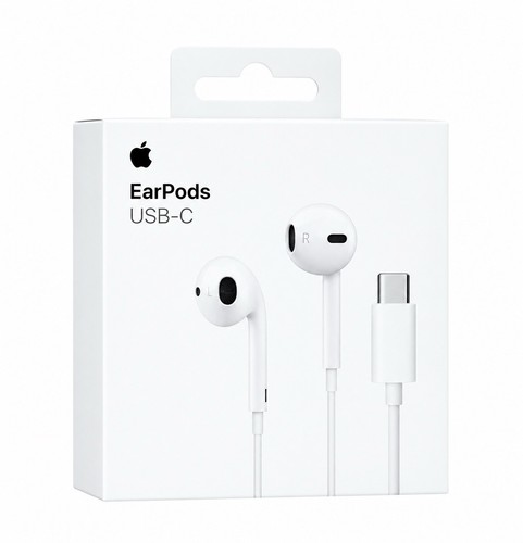 Original apple earpods - apple, (usb-c)