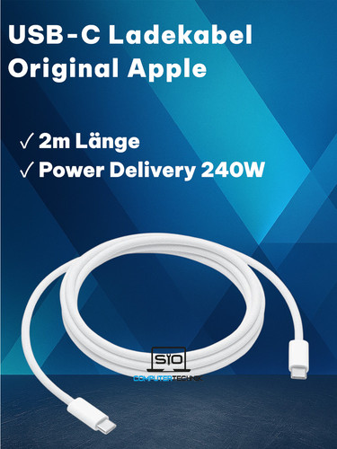 Apple usb ladekabel 240w - ladekabel,