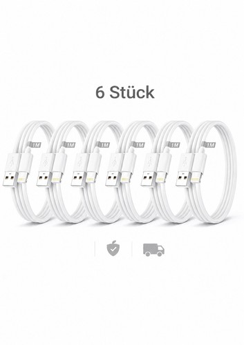 6xladekabel für apple iphone - apple,